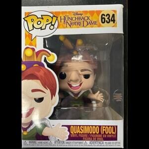 POP DISNEY “HUNCHBACK OF NOTRE DAME” QUASIMODO (FOOL) NIB